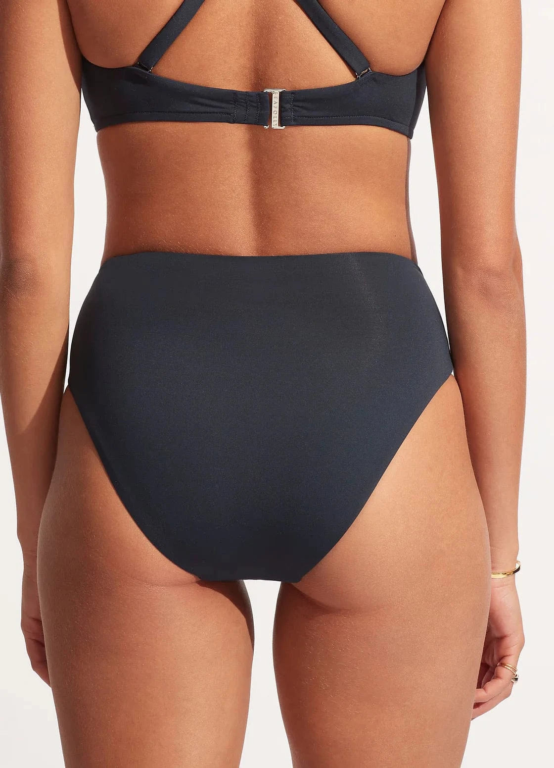 Seafolly Seafolly Collective High Waist Wrap Front Seafolly Collective High Waist Wrap Front Splash Swimwear Bikini Bottoms