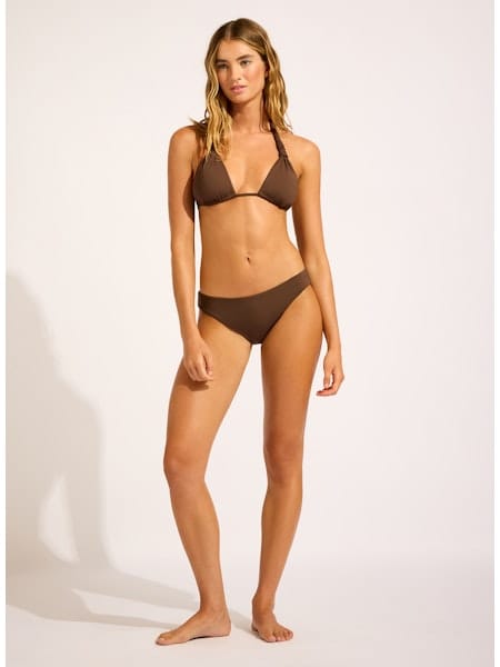Seafolly Seafolly Collective Hipster Pant - Dark Chocolate Seafolly Collective Hipster Pant - Dark Chocolate Splash Swimwear Bikini Bottoms