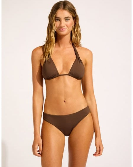 Seafolly Seafolly Collective Hybrid Bralette & Hipster Pant Bikini Set - Dark Chocolate Seafolly Collective Hybrid Bralette & Hipster Pant Bikini Set - Dark Chocolate Splash Swimwear Bikini Set 8 1000028363