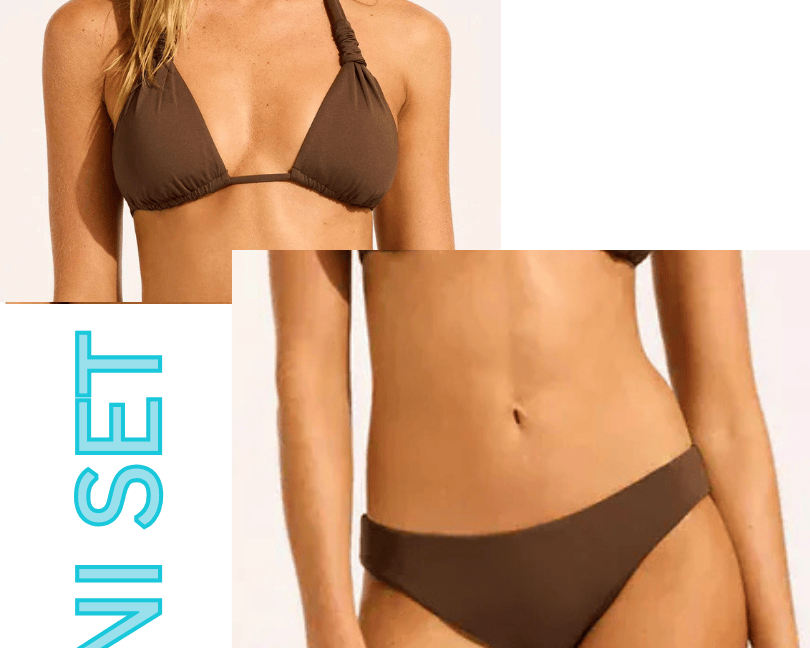 Seafolly Seafolly Collective Multi Fit Longline Tri Bikini Top & Hipster Pant - Dark Chocolate Seafolly Collective Multi Fit Longline Tri Bikini Top & Hipster Pant - Dark Chocolate Splash Swimwear Bikini Set 8 1000028362