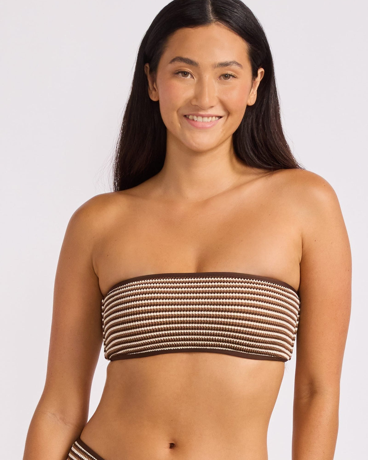 Seafolly Seafolly Horizon Tube Top - Mocha Seafolly Horizon Tube Top - Mocha Splash Swimwear