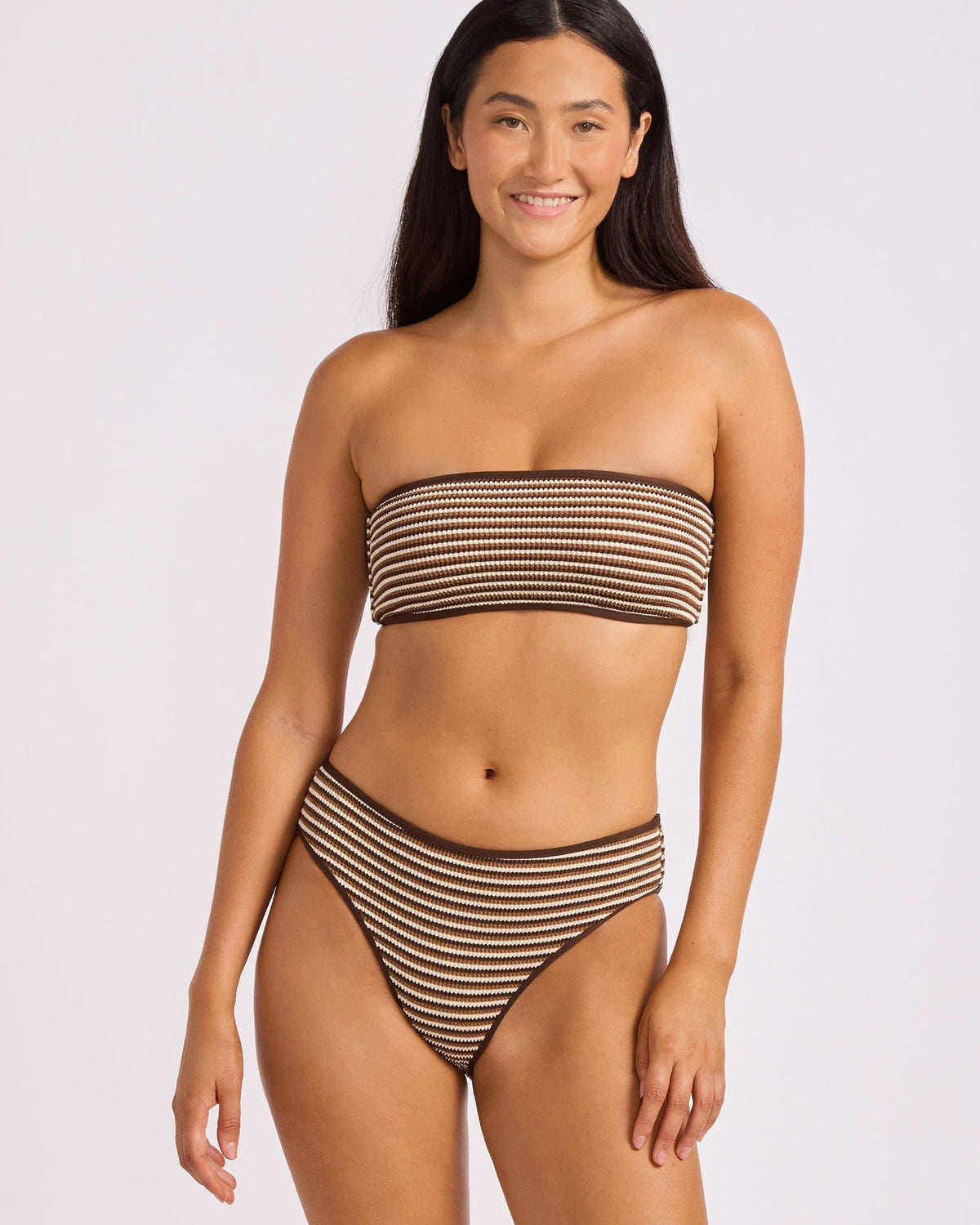 Seafolly Seafolly Horizon Tube Top - Mocha Seafolly Horizon Tube Top - Mocha Splash Swimwear
