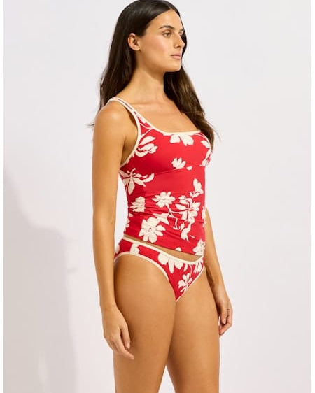 Seafolly Seafolly Mayflower Hipster Pant - Cosmo Red Seafolly Mayflower Hipster Pant - Cosmo Red Splash Swimwear Bikini Bottoms