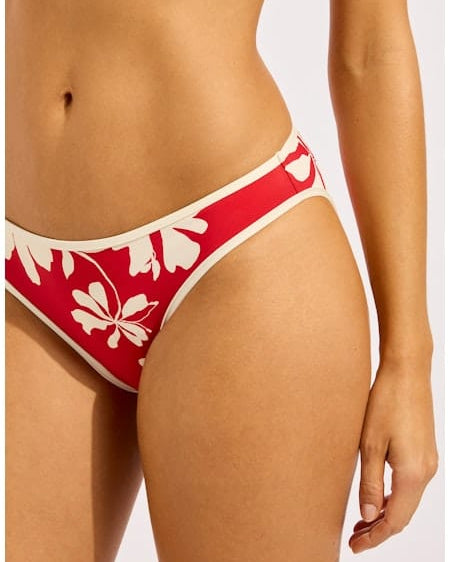 Seafolly Seafolly Mayflower Hipster Pant - Cosmo Red Seafolly Mayflower Hipster Pant - Cosmo Red Splash Swimwear Bikini Bottoms