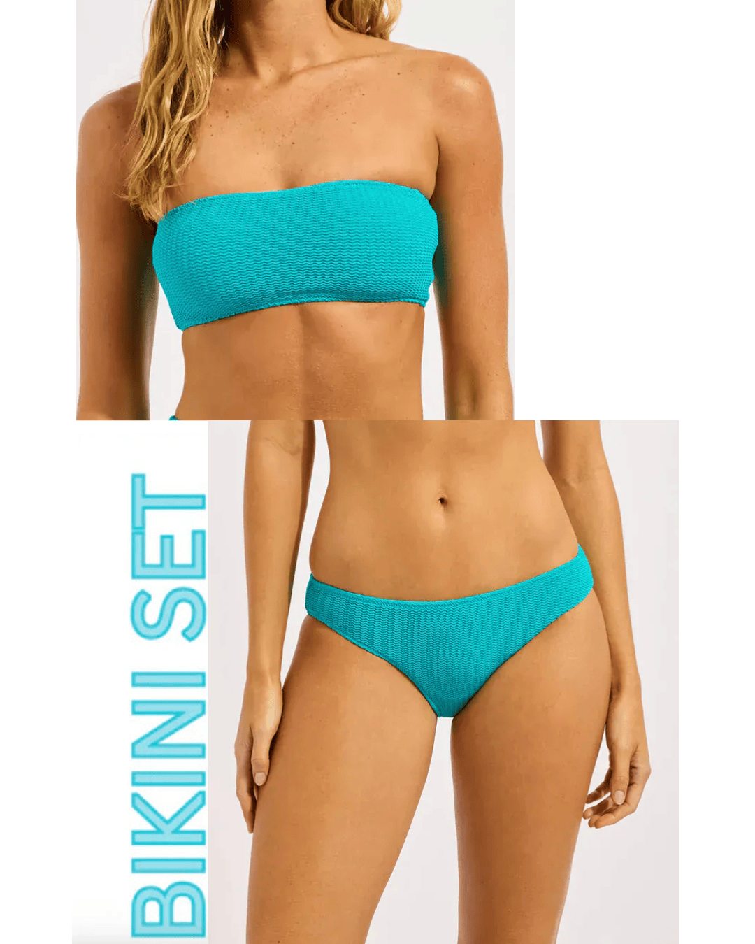 Seafolly Seafolly Sea Dive Tube Top & Dive Hipster Pant Seafolly Sea Dive Tube Top & Dive Hipster Pant Splash Swimwear Bikini Set AU14/US10 / Carribean Blue 1000032043
