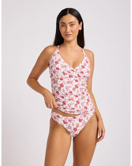 Seafolly Seafolly Summer Chintz Retro Pant Retro Pant Ecru | Seafolly Splash Swimwear Bikini Bottoms