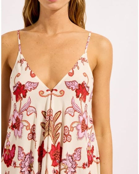 Seafolly Seafolly Summer Chintz Scarf Dress Scarf Dress Ecru | Seafolly Splash Swimwear Dress