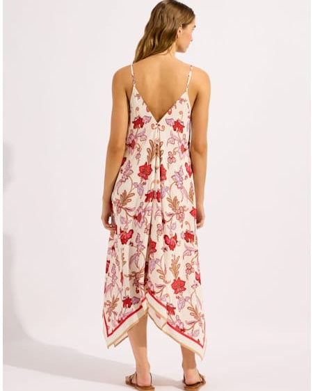 Seafolly Seafolly Summer Chintz Scarf Dress Scarf Dress Ecru | Seafolly Splash Swimwear Dress