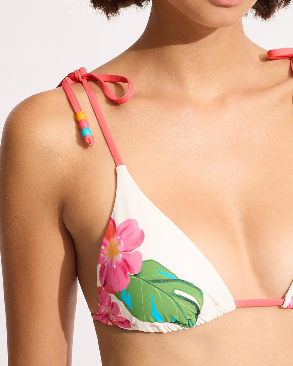 Seafolly Tropica Slide Tri - Ecru Seafolly - Tropica Slide Tri - Ecru Splash Swimwear Bikini Tops