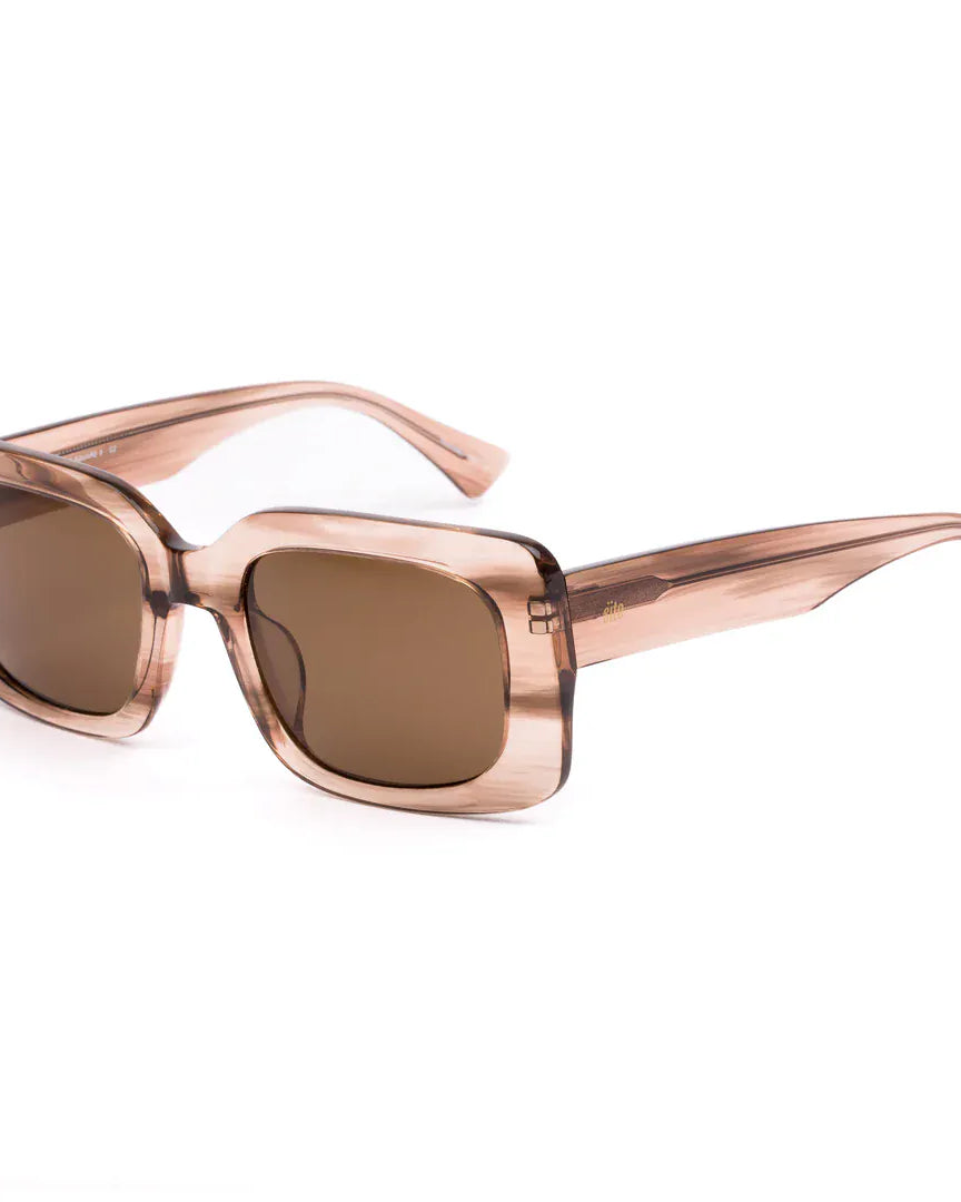 Sito Sito Indi Sunnies - Biscotti/ Brown Polar SIIND001P Odessa Black/Smokey Grey Splash Swimwear 9339740058769