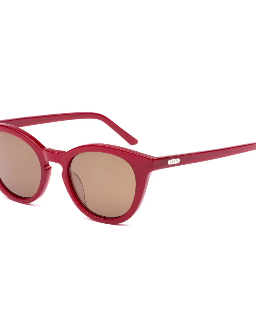Sito Sito Now Or Never Sunnies - Milky Rouge/ Fawn Polar SINON018P Odessa Black/Smokey Grey Splash Swimwear 9339740063268