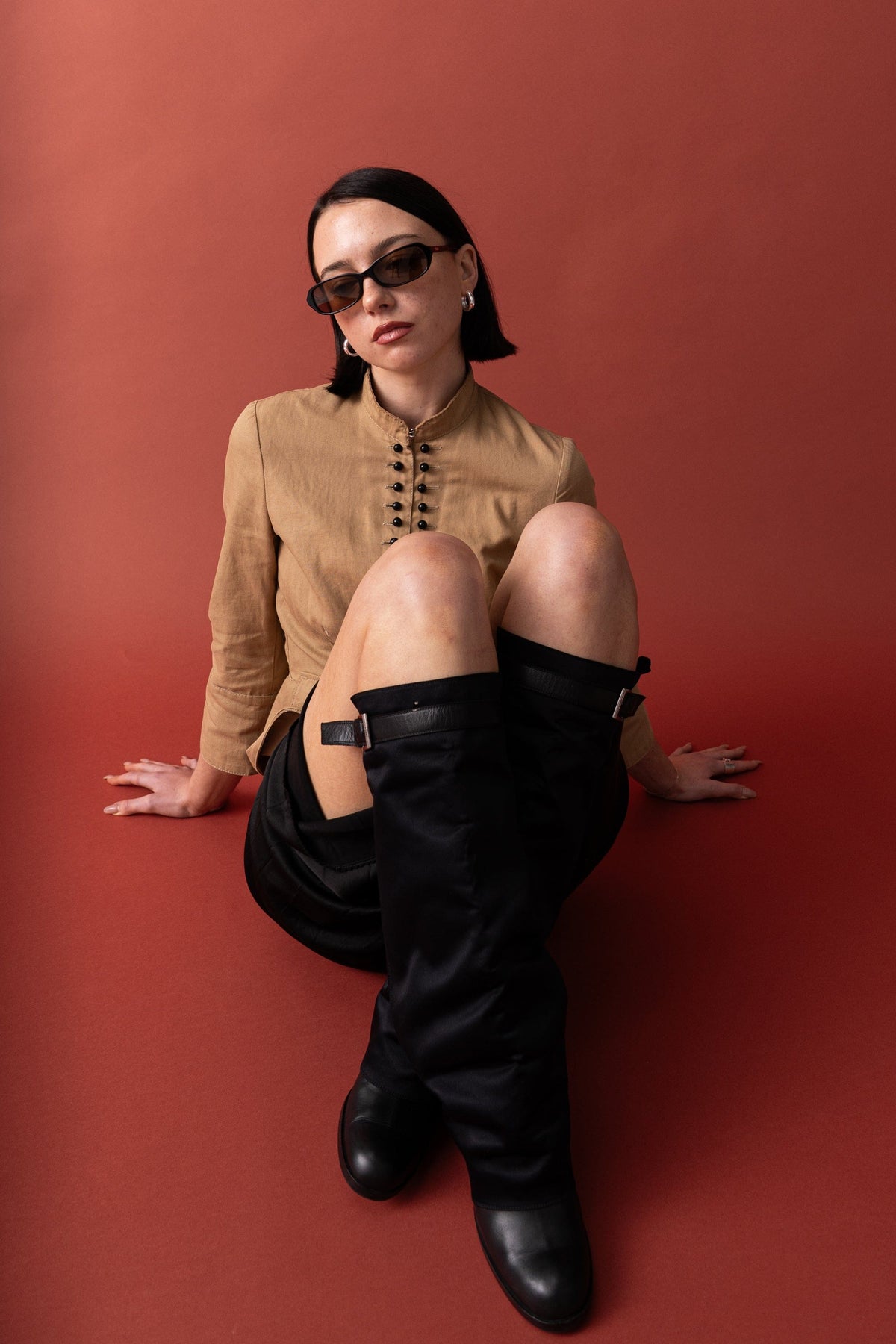 Sito Sito Roux - Black/Fawn Polar SIROU0001P Sito Roux - Black/Fawn Polar Splash Swimwear Accessories 9339740065880