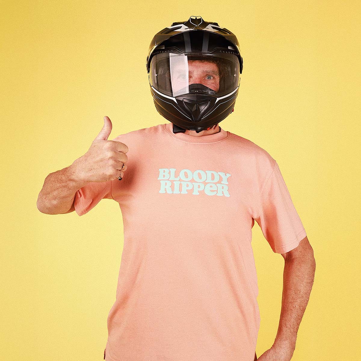 Skwosh Bloody Ripper Regular Tee - Coral Bloody Ripper Regular Tee - Coral Splash Swimwear Mens Clothing