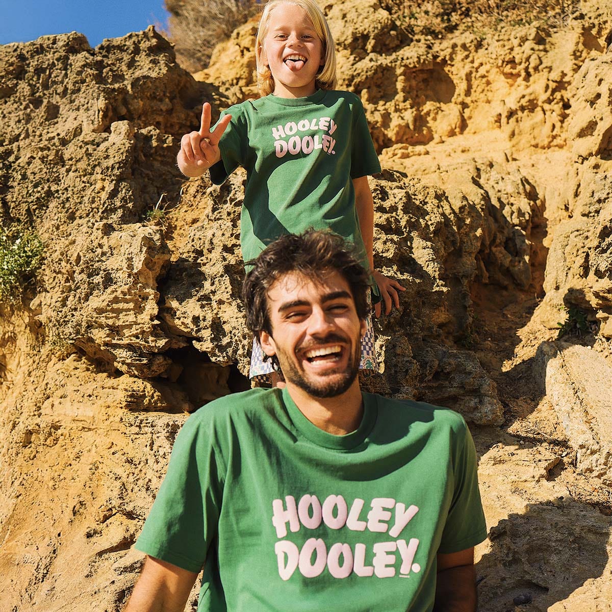 Skwosh Hooley Dooley Mens Regular Tee - Green Hooley Dooley Mens Regular Tee - Green Splash Swimwear Mens Clothing