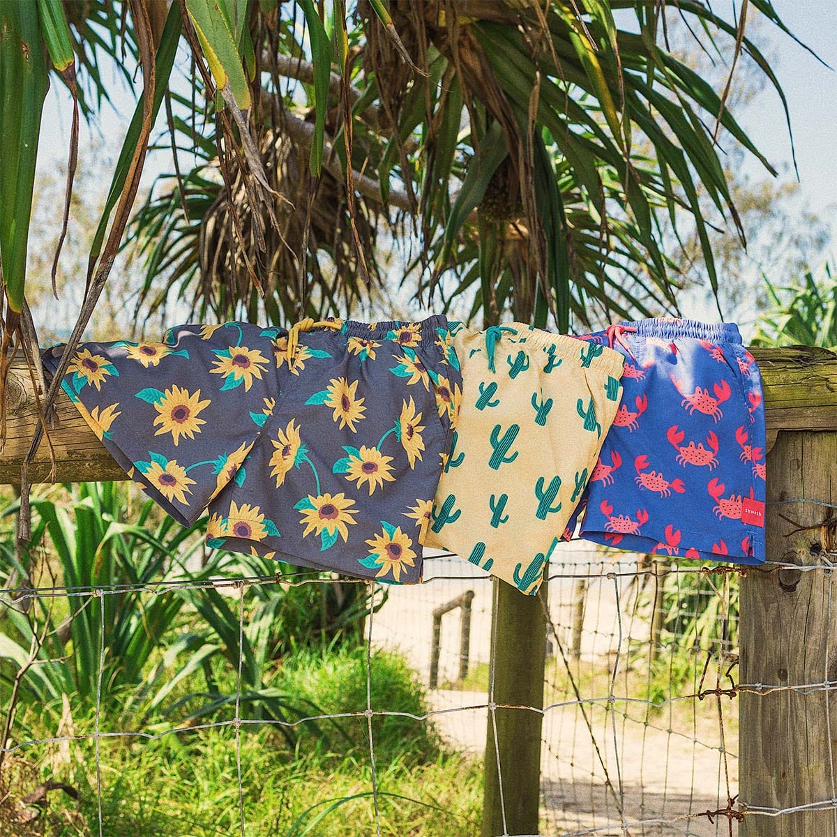 Skwosh Mr. Pinchy Boys Swim Shorts Mr. Pinchy Boys Swim Shorts Splash Swimwear kids