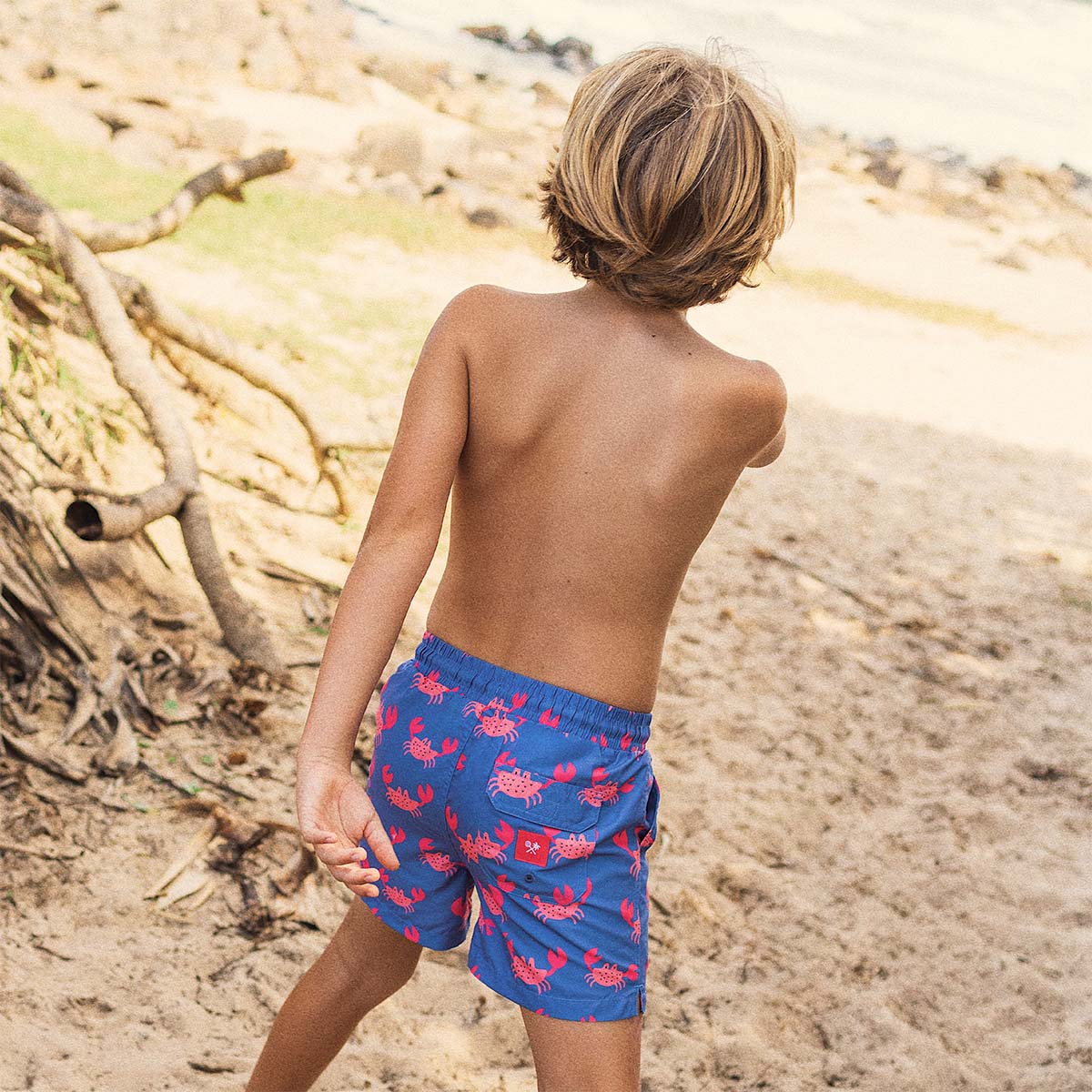 Skwosh Mr. Pinchy Boys Swim Shorts Mr. Pinchy Boys Swim Shorts Splash Swimwear kids