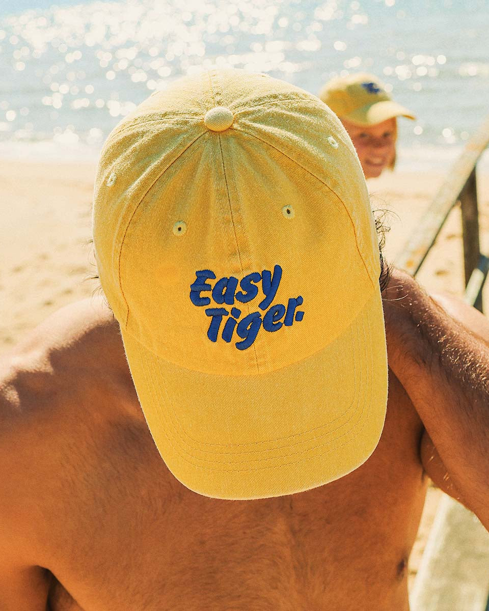 Skwosh Skwosh Easy Tiger Cap - Mustard Skwosh Easy Tiger Cap - Mustard Splash Swimwear O/S 9352278093897