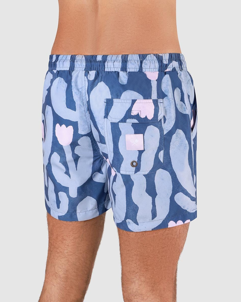 Skwosh Skwosh Prickly Business Mens Eco Short -Navy Skwosh Prickly Business Mens Eco Short -Navy Splash Swimwear Mens Boardies