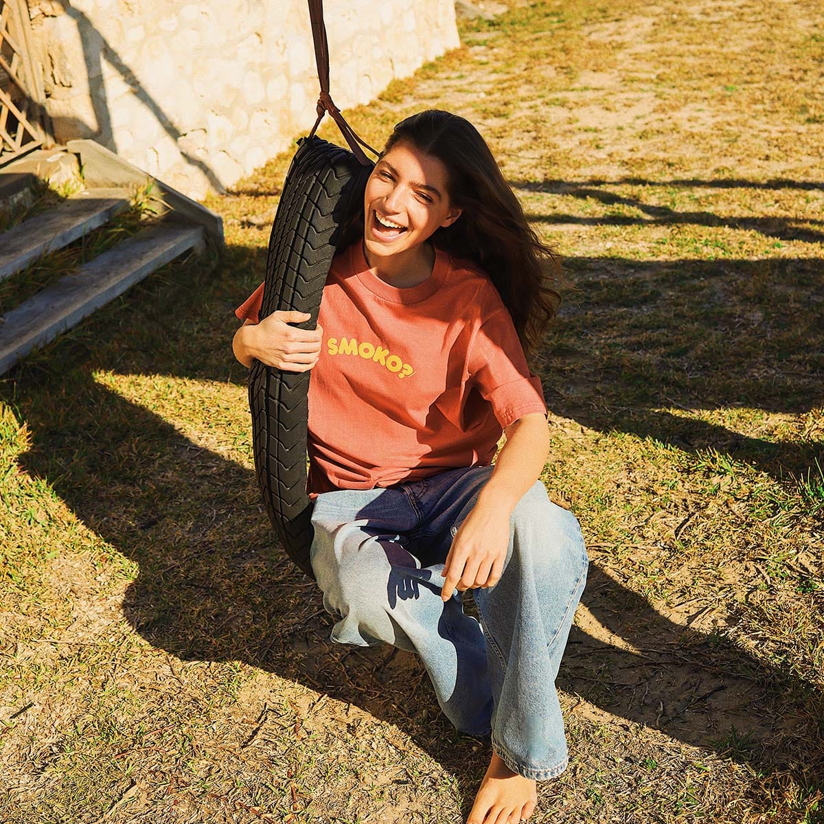 Skwosh Skwosh Smoko? Regular Tee Skwosh Smoko? Regular Tee Splash Swimwear Mens Clothing