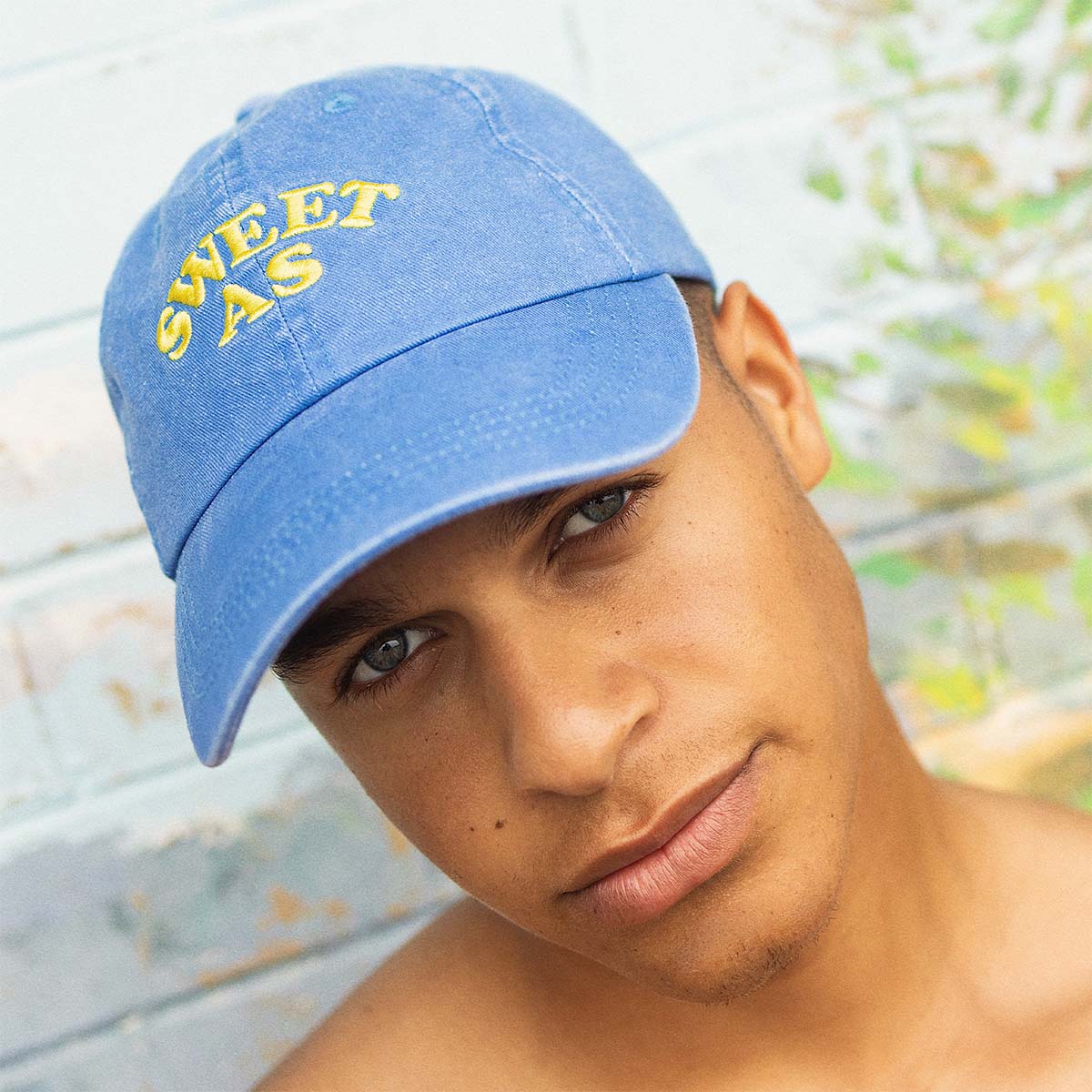 Skwosh Sweet As Cap in Blue Skwosh Sweet As Cap in Blue Splash Swimwear O/S 9352278027137