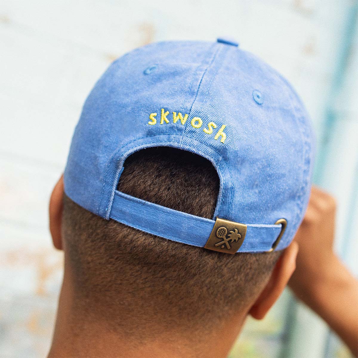 Skwosh Sweet As Cap in Blue Skwosh Sweet As Cap in Blue Splash Swimwear O/S 9352278027137