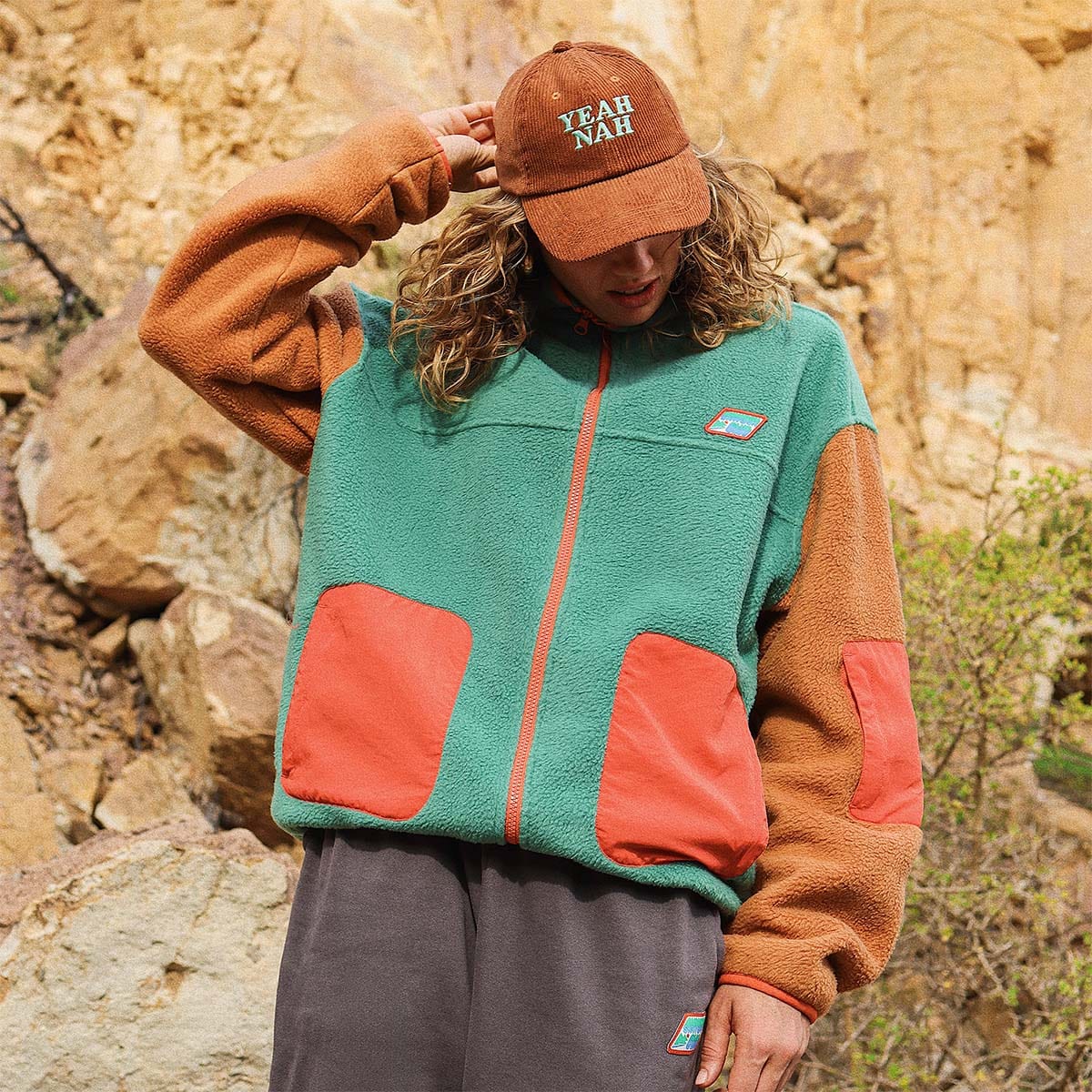 Skwosh Yeah Nah Cord Cap - Tobacco OLSKACS0005 Skwosh Yeah Nah Cord Cap - Tobacco Splash Swimwear O/S 9352278051644