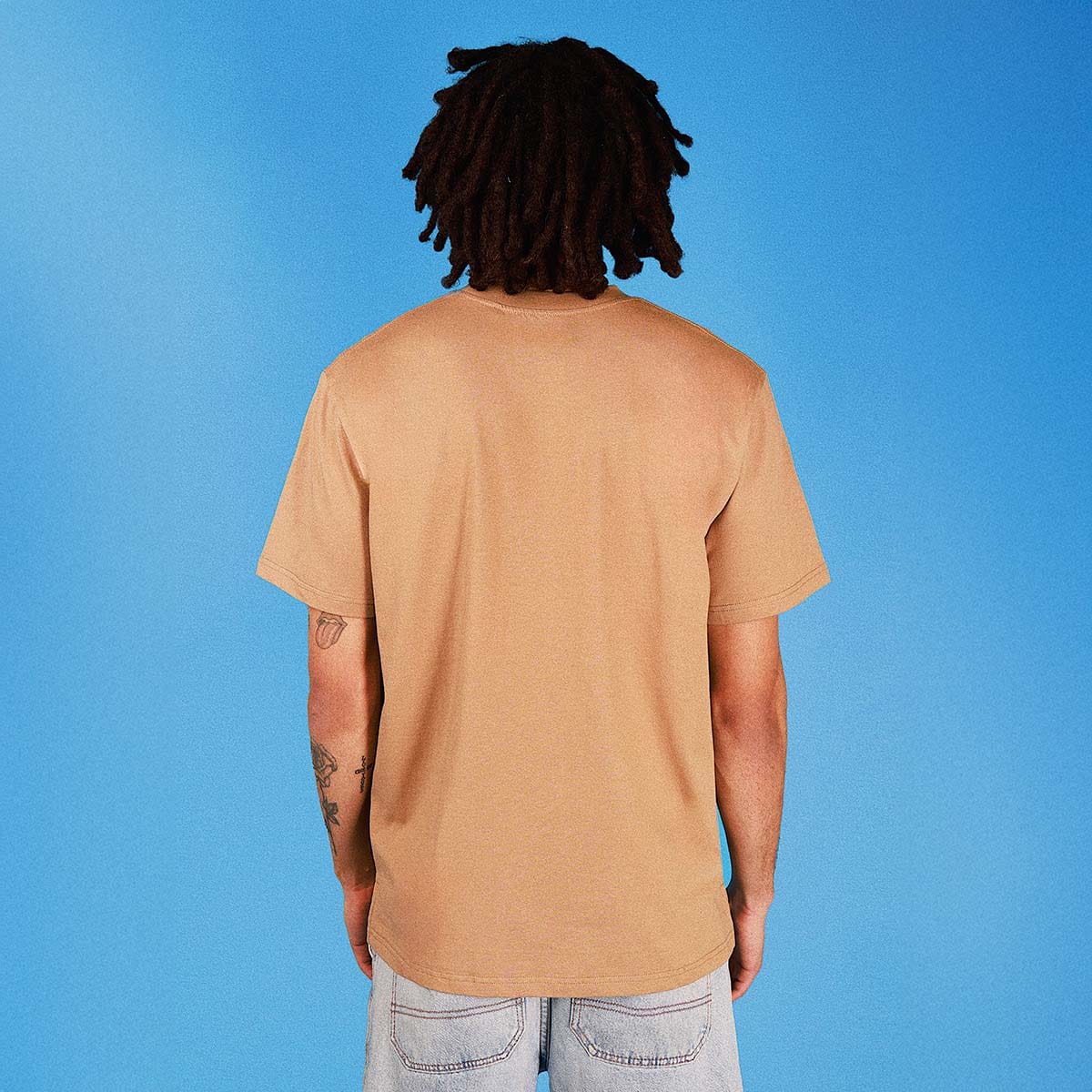 Skwosh Yeah Nah Regular Tee - Mocha Yeah Nah Regular Tee - Mocha Splash Swimwear Mens Clothing