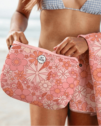 Sky Gazer Sky Gazer Culture Flower Power - Sand Free Towel Sky Gazer Culture Flower Power - Sand Free Towel Splash Swimwear Bags Sand / Large 667758503865