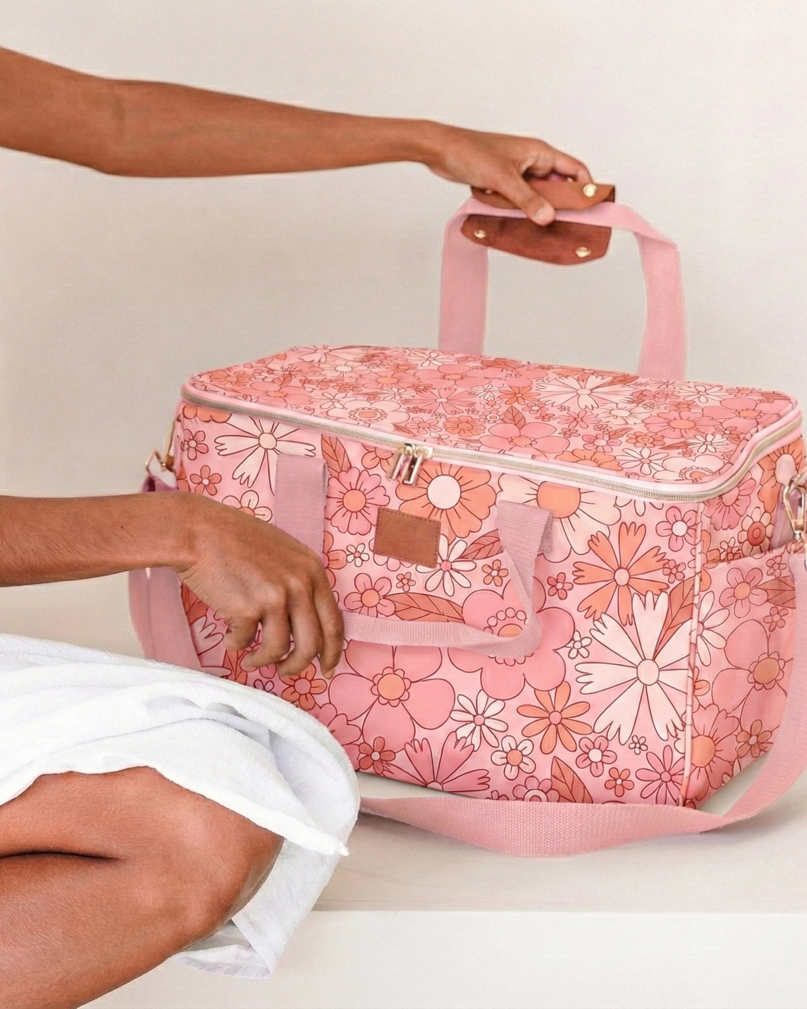 Sky Gazer Sky Gazer Culture Flower Power - Sand Free Towel Sky Gazer Culture Flower Power - Sand Free Towel Splash Swimwear Bags Sand / Large 667758503865