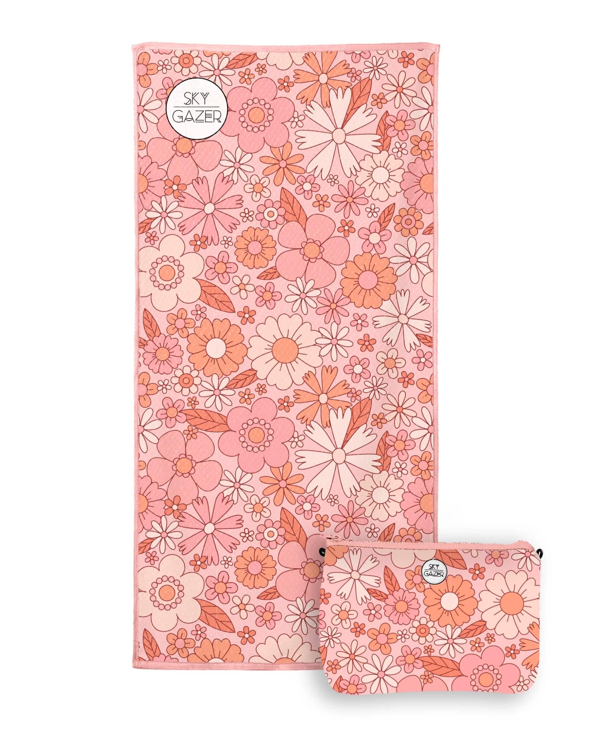 Sky Gazer Sky Gazer Culture Flower Power - Sand Free Towel Sky Gazer Culture Flower Power - Sand Free Towel Splash Swimwear Bags Sand / Large 667758503865