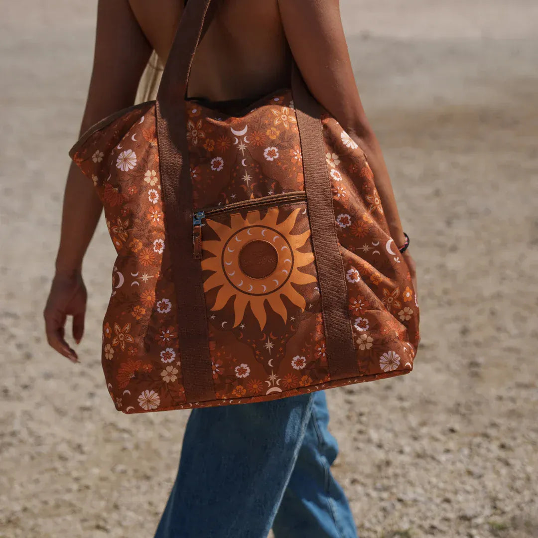 SomerSide Boho Sun Brown Beach Bag Boho Sun Brown Beach Bag Splash Swimwear 2000575002698