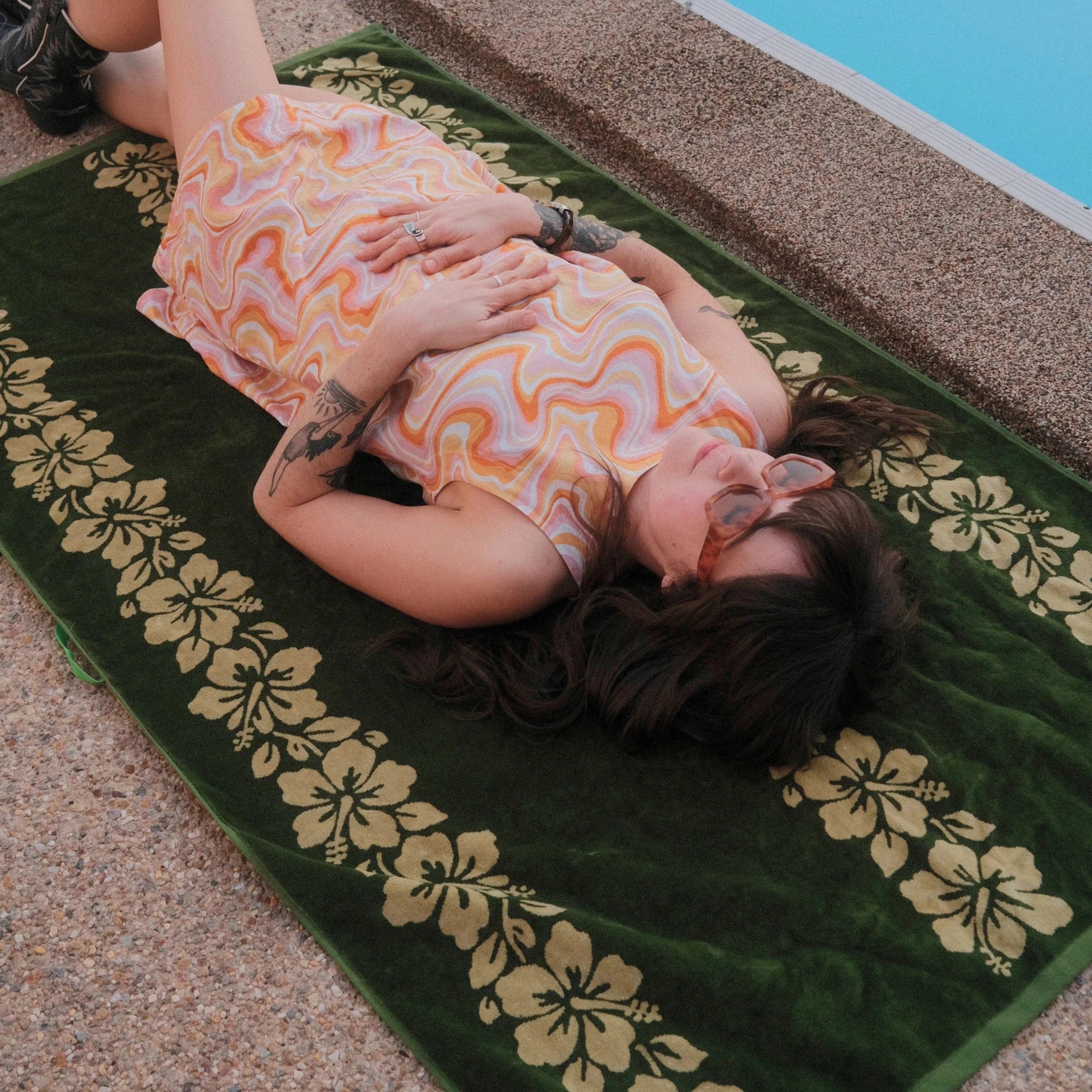 SomerSide Paradiso Beach Towel PDBT99 Somerside Meadow Towel Splash Swimwear Beach Towels 2000575003251