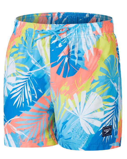 Speedo Swim Boys Boys Digi Printed 13" Watershort - Picton Blue