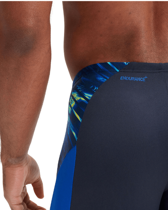 Speedo Mens End+ Splice Jammer Speedo Mens Essential Short Sleeve Swim Tee Splash Swimwear Mens