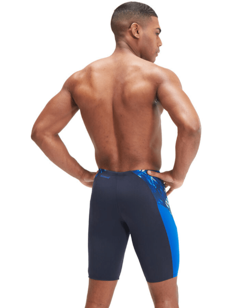 Speedo Mens Mens End+ Splice Jammer Speedo Mens Essential Short Sleeve Swim Tee