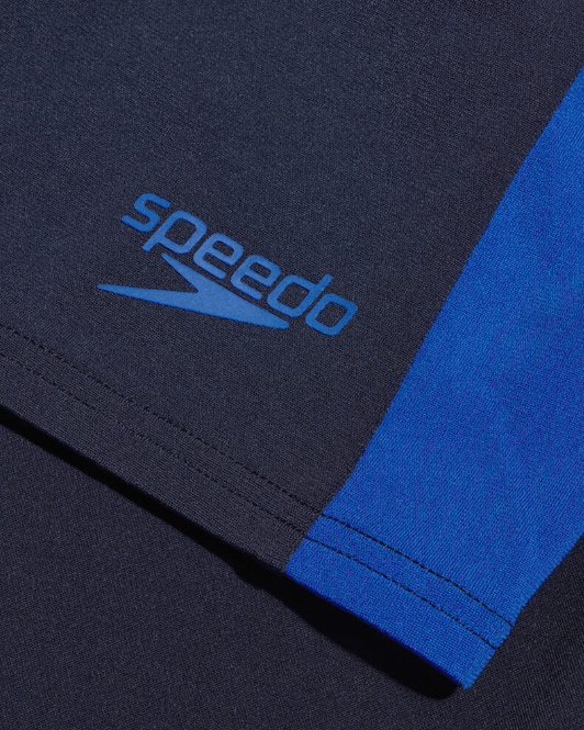 Speedo Mens Mens End+ Splice Jammer Speedo Mens Essential Short Sleeve Swim Tee
