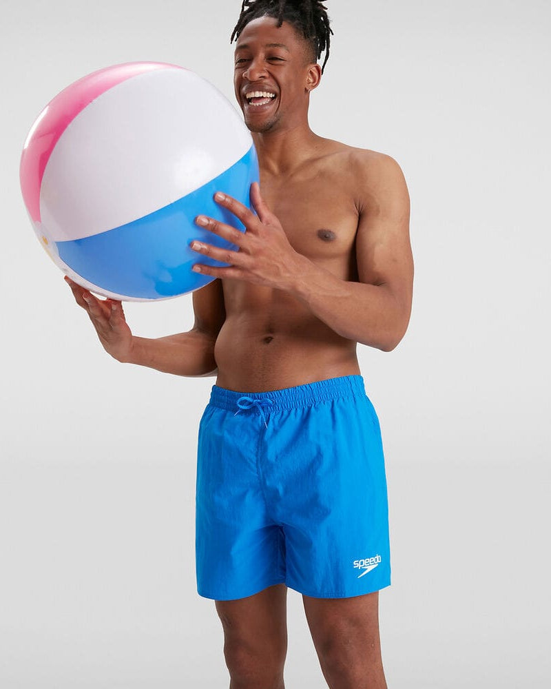 Speedo Mens Essentials 16" Watershort - Bondi Blue Speedo Mens Essentials 16" Watershort Splash Swimwear Mens