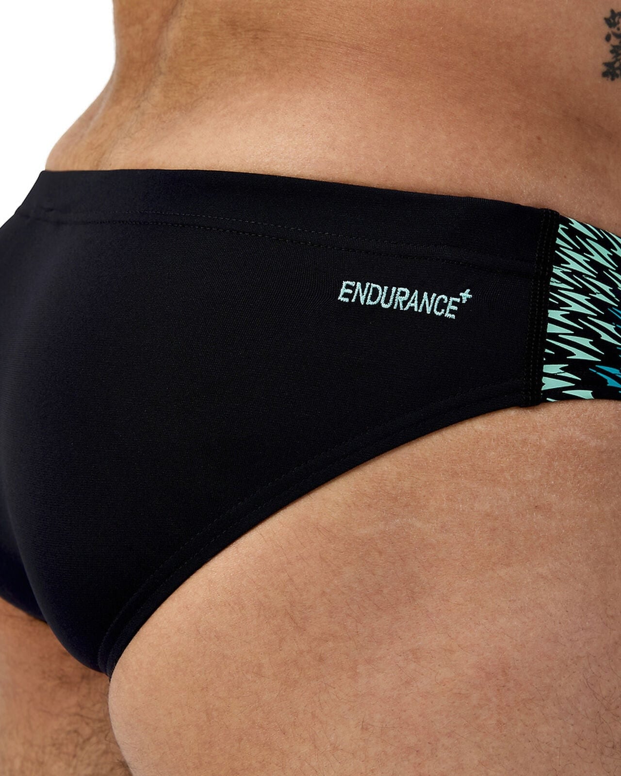 Speedo Speedo Mens Endurance+ Tech Panel 7cm Brief Speedo Mens Endurance+ Tech Panel 7cm Brief Splash Swimwear Mens Brief