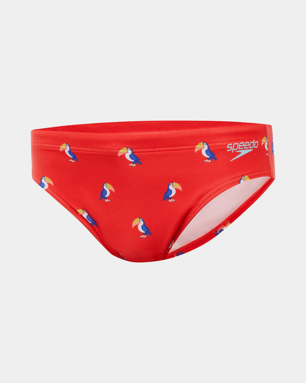 Speedo Speedo Mens Endurance+ Toucan Brief - Watermelon Speedo Mens Endurance+ Toucan Brief - Watermelon Splash Swimwear Mens Swimwear