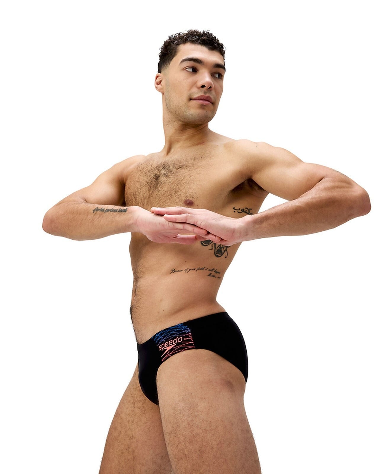 Speedo Speedo Mens Medley Logo 7cm Brief Speedo Mens Medley Logo 7cm Brief Splash Swimwear Mens