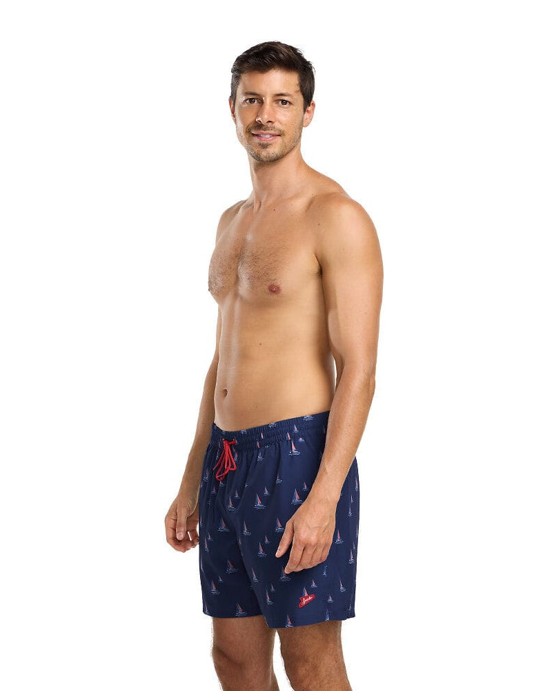 Speedo Speedo Mens Sail Boat Shorties Speedo Mens Sail Boat Shorties Splash Swimwear Mens