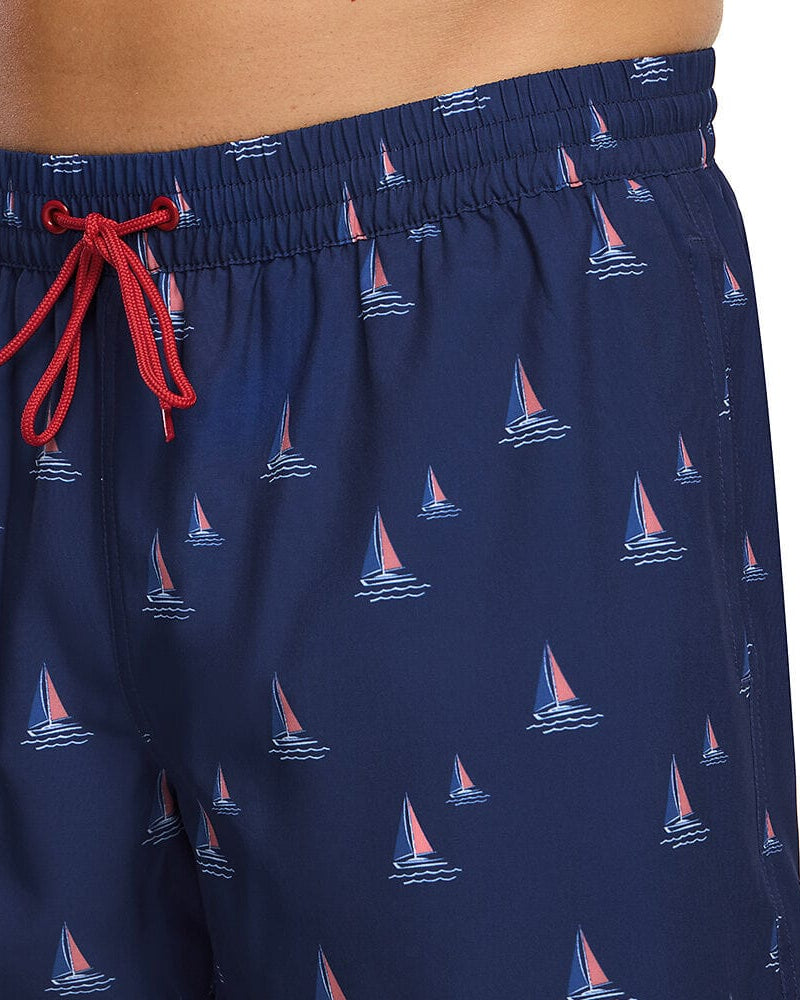 Speedo Speedo Mens Sail Boat Shorties Speedo Mens Sail Boat Shorties Splash Swimwear Mens