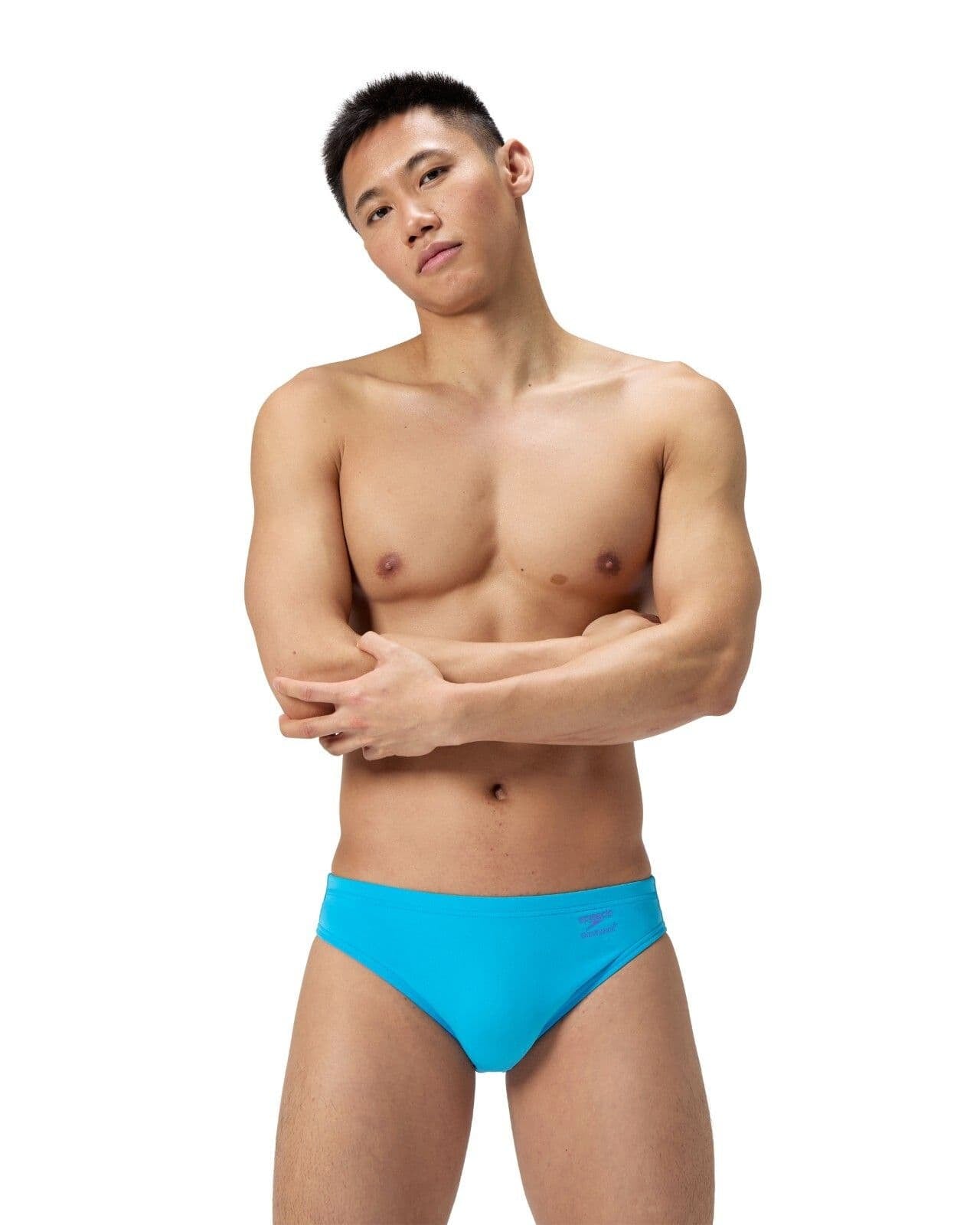 Speedo Speedo Mens Solid Brief - Blue Speedo Mens Solid Brief - Blue Splash Swimwear Mens