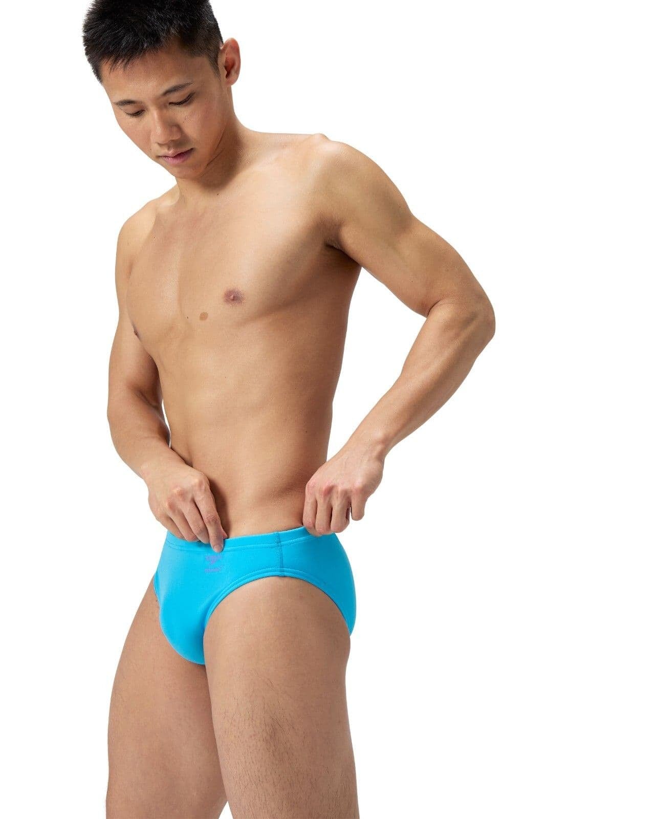 Speedo Speedo Mens Solid Brief - Blue Speedo Mens Solid Brief - Blue Splash Swimwear Mens
