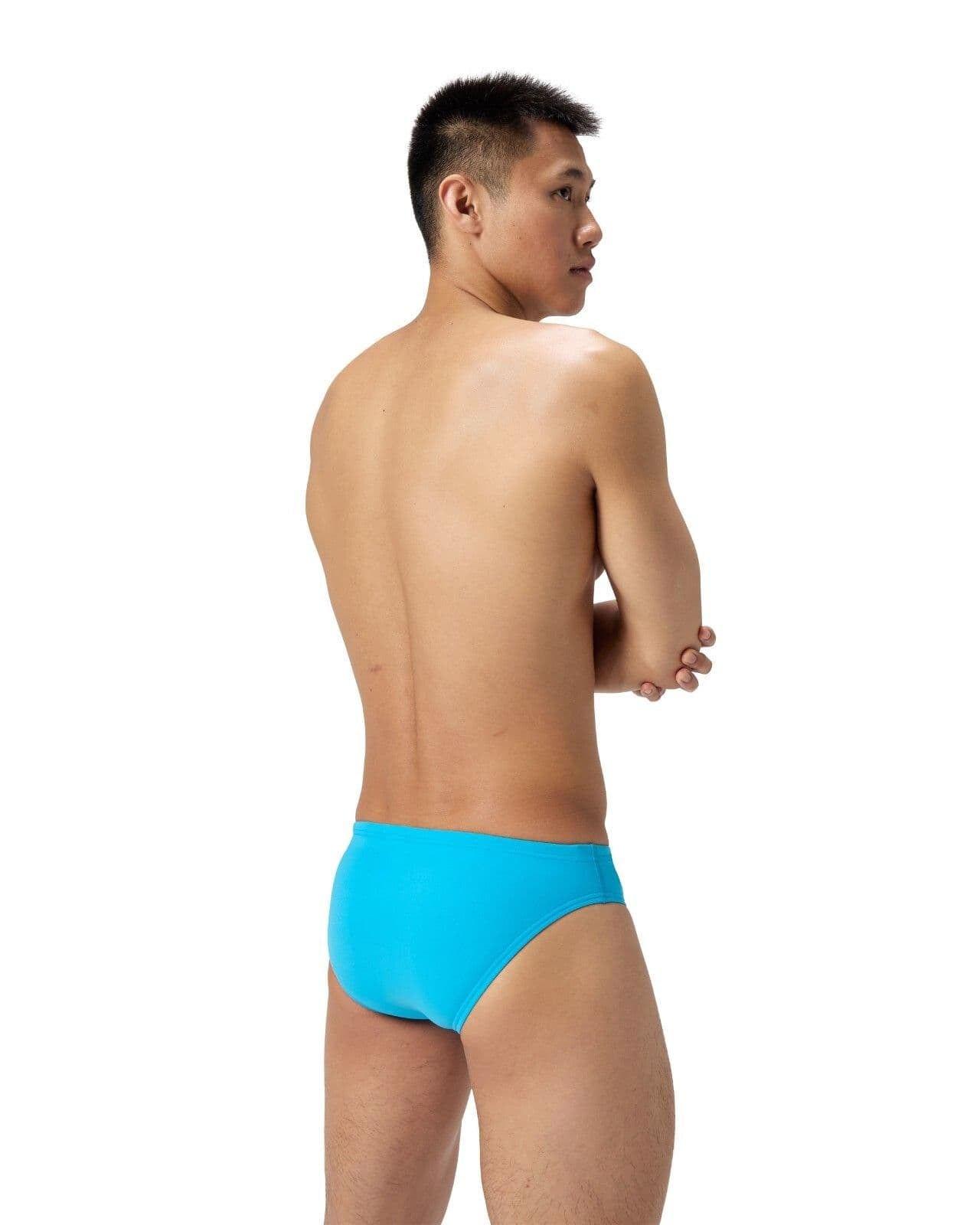 Speedo Speedo Mens Solid Brief - Blue Speedo Mens Solid Brief - Blue Splash Swimwear Mens