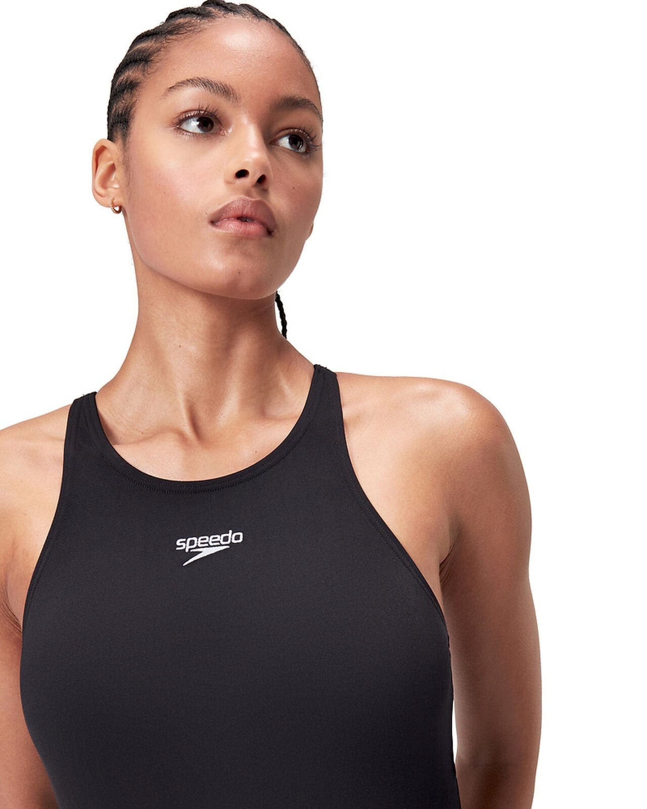 Speedo Speedo Womens Endurance+ V Back (Longer Body) One Piece Speedo Womens Endurance+ V Back (Longer Body) One Piece Splash Swimwear