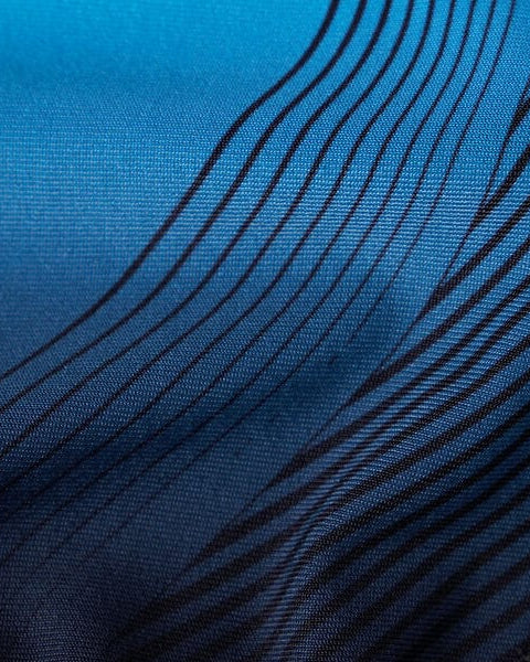 Speedo Womens Digital Placement One Piece - Black/Pool Splash Swimwear Swim Dress, Tankini & One Piece