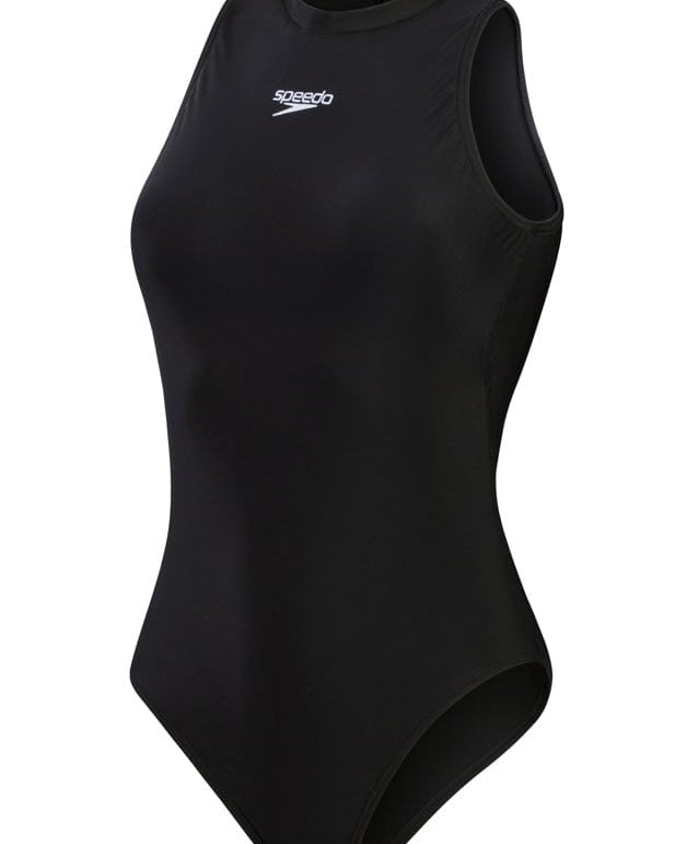 Speedo Womens Essential Hydrasuit Flex One Piece - Black Speedo Muscleback One Piece - Hyperboom/Navy/Orchid Splash Swimwear Swimwear