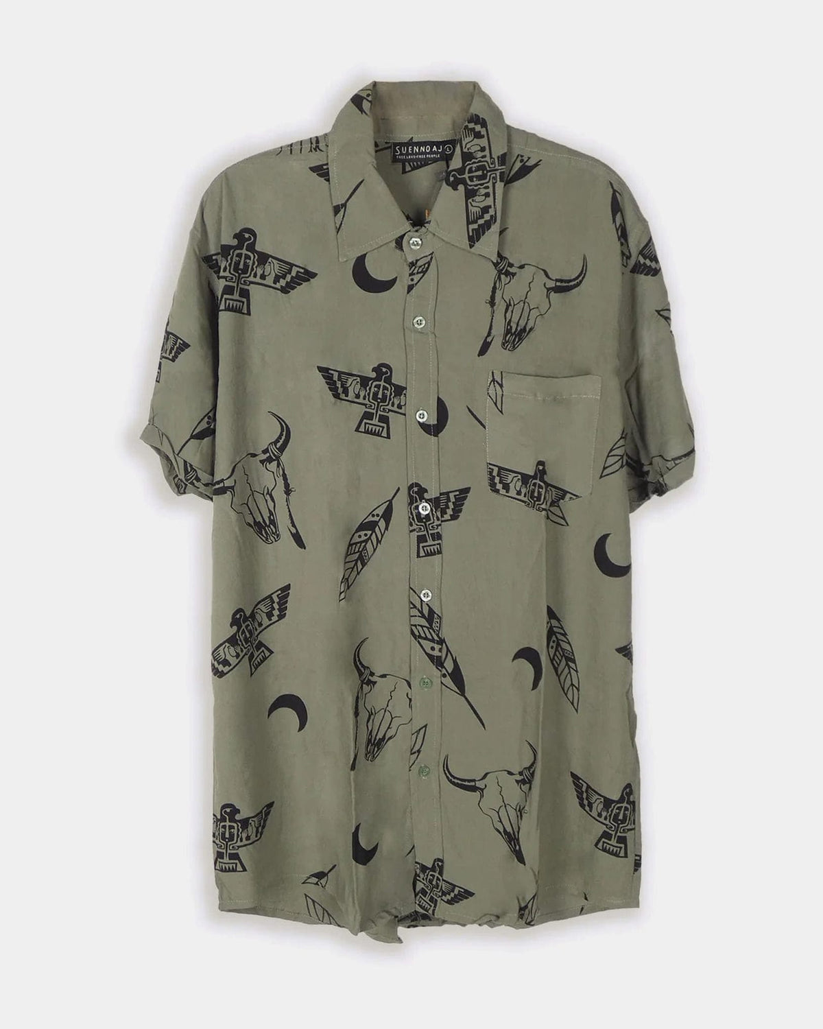 Suen Noaj Suennoaj Mens Shirt - Eagle Reno Suennoaj Mens Shirt - Eagle Reno Splash Swimwear Mens Shirt