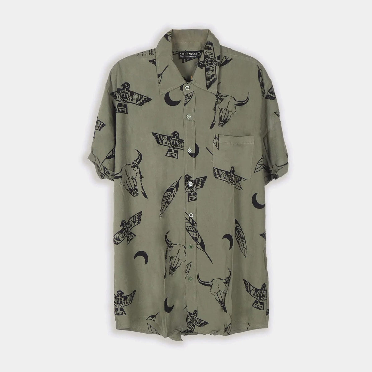 Suen Noaj Suennoaj Mens Shirt - Eagle Reno Suennoaj Mens Shirt - Eagle Reno Splash Swimwear Mens Shirt